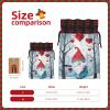 FYCFSLMY Happy Christmas Christmas Gift Bag, Drawstring Bag Stocking Storage Sack Present Xmas Gift Party Favors Bags view 3