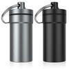 Portable Ear Plug Carrying Case, Urekt Waterproof Metal Earplug Case Keychain Container Holder2 Pack view 1