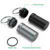 Portable Ear Plug Carrying Case, Urekt Waterproof Metal Earplug Case Keychain Container Holder2 Pack view 4