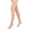 Athbavib 20-30mmHg Compression Stockings for Women and Men, Thigh High Closed Toe Medical Graduated Compression Socks, Best Support for Treatment Varicose Veins Swelling (Beige,4X-Large) view 1