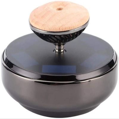Aroma Diffuser Car-Solar Power Magnetic Levitation Rotating Aroma Diffuser Car Aromatherapy Machine Decoration