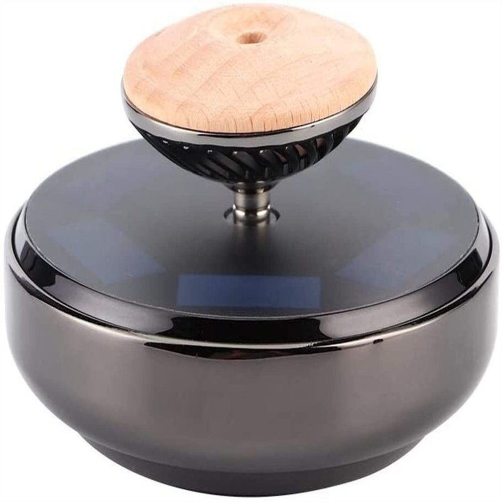 Aroma Diffuser Car-Solar Power Magnetic Levitation Rotating Aroma Diffuser Car Aromatherapy Machine Decoration