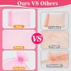 100PCS Pink Organza Bags 4"x6" - Sukh Small Organza Sachet Jewelry Gift Favor Bags Drawstring Mesh Bags Gifts Valentines Wedding Eid Mubarak Halloween Eve Christmas New Year Party Candy Fruit Wrap view 3