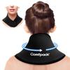 Comfpack Neck Ice Pack Wrap Gel for Pain Relief, Soft Cooling Pad for Cervical Shoulder, Flexible Gel Ice Pack for Surgery, Injuries, Swelling, Stiffness, Muscle Tension view 1