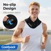 Comfpack Neck Ice Pack Wrap Gel for Pain Relief, Soft Cooling Pad for Cervical Shoulder, Flexible Gel Ice Pack for Surgery, Injuries, Swelling, Stiffness, Muscle Tension view 3