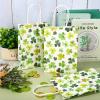 12Pcs St. Patrick's Day Paper Gift Bags with Handle Shamrock Clover Paper Bag Green Party Favor Bags for Birthday Wedding Party Supplies, 5.9 x 8.3 x 3.2 Inch view 4