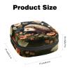 RODAILYCAY Tampons Holder for Purse, Portable Feminine Menstruation Pad Holder, Hedgehog Cute Sanitary Napkin Storage Bag for Women view 2