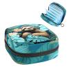 RODAILYCAY Sanitary Napkin Storage Bag for Feminine Pads, First Period Kit for Women, Cute Sloth Portable Menstrual Period Sanitary Pouch view 1