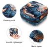 RODAILYCAY Horse Menstrual Pad Purse for School, Tampons Collect Pouch for Women Girls, Soft Sanitary Napkin Disposal Bags view 3