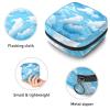 Clouds Sanitary Napkin Storage Bag, Tampons Collect Holder Purse, First Period Kit for Girls Women, Pad Bag for Period for School view 3