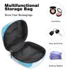Clouds Sanitary Napkin Storage Bag, Tampons Collect Holder Purse, First Period Kit for Girls Women, Pad Bag for Period for School view 4
