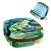 RODAILYCAY Frog Menstrual Pad Purse for School, Tampons Collect Pouch for Women Girls, Soft Sanitary Napkin Disposal Bags view 1