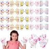 Xtinmee 20 Pairs Eczema Gloves for Kids Cotton Moisturizing Gloves for Sensitive Irritated Skin Eczema Reusable Elastic Hand Cover Soft and Does Not Hurt(Age 4-5 Years) view 1