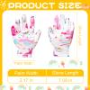 Xtinmee 20 Pairs Eczema Gloves for Kids Cotton Moisturizing Gloves for Sensitive Irritated Skin Eczema Reusable Elastic Hand Cover Soft and Does Not Hurt(Age 4-5 Years) view 4