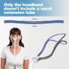 Replacement Headgear Compatible with ResMed AirFit P10 Nasal Pillow Mask, Headgear Strap,Includes 1 Pairs Adjustment Clips and 1 Pieces Hose Hanger view 4