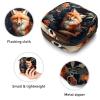 RODAILYCAY Tampons Collect Bags for Women Girls, Sanitary Napkin Storage Disposal Pouch, Lightweight Menstrual Cup Bag Fox view 3