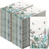 200 Pcs Spring Guest Napkins 2 Ply Wildflower Disposable Guest Towels for Bathroom Easter Bathroom Paper Hand Towels for Home Holiday Easter Party Kitchen Supplies Wildflower Party Decoration view 1