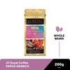 JJ Royal Papua Arabicaa Coffee Whole Bean (Kopi Biji), 200 Gram view 2