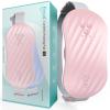 Slimpal AI Portable Heating Pad for Period Cramps, Smart AI Heat Chip, Electric Cordless Heating Belt for Back, Belly, Waist, Stomach, Menstrual Wearable Heating Pad Gifts for Girl Women Her Pink S2 view 1
