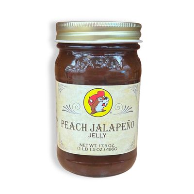 Buc-ee's Jams and Jellies (Peach Jalapeo Jelly)