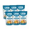 LIVIVA Shirataki Konjac Spaghetti (6 Pk)  Diabetic-Friendly Low Carb, Low Calorie Pasta Noodles Ready to Serve  No Odor, Certified Non-GMO, Gluten Free, Vegan, Plant-Based, Keto, Kosher, Halal view 1