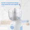 FEELLIFE Nasal Irrigation System for Kids and Adults - Electric Neti Pot Nasal Irrigator for Saline Rinse Sinus Infection Treatment, 4 Adjustable Modes, Portable Sinus Rinse Kit (Blue) view 4