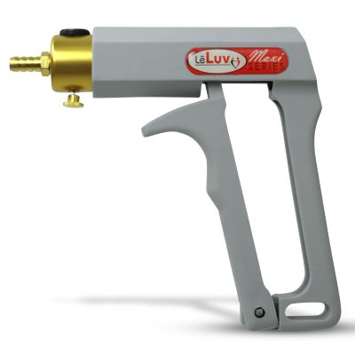 LeLuv Vacuum Pump Maxi Ergonomic Handle with Release Valve Gray