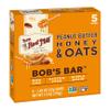 Bob's Red Mill 5pk PB Honey & Oats Bar, 5 bars (Pack of 1) - Non GMO, Gluten Free, Kosher view 1