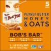 Bob's Red Mill 5pk PB Honey & Oats Bar, 5 bars (Pack of 1) - Non GMO, Gluten Free, Kosher view 4