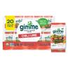 Gimme Seaweed Organic Premium Roasted Seaweed Snacks, Chili Lime, 20 Count, Keto, Vegan, Gluten-Free, Great Source of Omega3s and Iodine, Healthy On-The-Go Snack for Kids and Adults view 1