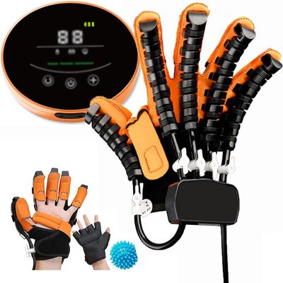 DZKJ Robot Gloves for Hand Training and Rehabilitation for Hemiplegia Stroke Paralysis Arthritis Patient Physical Robotic Gloves for Stroke Rehab for Relieve Wrist and Thumb Pain