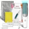 JADE KIT Baby Hair Clippers with Vacuum - 3 Guide Combs - Rechargeable Hair Clippers for Kids Home DIY Quiet Hair Clippers for Kids/Baby Hair Trimmer, White view 1