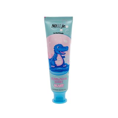 NOBS Jr. Kids Nano Hydroxyapatite Toothpaste  Fluoride Free, SLS-Free, Remineralizing - Dentist Formulated - Bubblegum Berry
