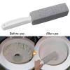 2Pcs Pumice Stone for Toilet Cleaning,Pumice Stone Toilet Bowl Clean Brush,Ergonomic Short Long Handle Toilet Brush,Scratch Free No Dead Corner Toilet Bowl Cleaner Scrubber Bathroom Supplies Short view 2