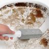 2Pcs Pumice Stone for Toilet Cleaning,Pumice Stone Toilet Bowl Clean Brush,Ergonomic Short Long Handle Toilet Brush,Scratch Free No Dead Corner Toilet Bowl Cleaner Scrubber Bathroom Supplies Short view 3