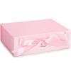 JOHOUSE Pink Gift Box, 10.5" x 7.5" x 3.1" Gift Boxes For Presents With Lids and Magnetic Closure Collapsible For Bridesmaid Proposal, Weddings, Anniversary Present view 1