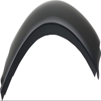 958559820009B9 For CAYENNE 11-14 FRONT WHEEL OPENING MOLDING RH, Front Section, 2 Piece-type, Txtd Blk PO1291103