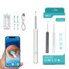 mcgotasy AEX Earpick, NE3 - CleanEar Pro, Rechargeable Ear Wax Removal Tool with Camera (White) view 1