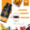 2000 mg Liposomal Turmeric Curcumin with Black Pepper & Ginger for Superior Absorption with Fulvic Acid and Humic Acid (60 Count (Pack of 2)) view 3