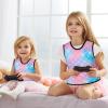 Janmercy Compression Vest for Kids Boys Soft Breathable Compression Vest Girls Cute Comfort for Back to School Children(Mermaid,Small) view 3