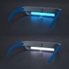 Lukirch Light Therapy Glasses, Portable & Wearable UV-Free Blue White (2 in 1) LED Light Therapy Lamp, Natural Relief for Good Sleep, Happy Mood, Boost Energy and Jet Lag (Glasses-Pro) view 2