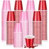 Sliner 200 Pcs Valentine Plastic Shot Cups 2 oz Mini Shot Glasses Small Disposable Glasses for Valentine's Day Birthday Wedding Baby Shower Party Supply(Red, Pink) view 1