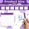 24 Pcs Travel Pill Packets Pill Pouch Bags Reusable Zippered Medicine Bag Set Self Sealing Clear Plastic Medicine Organizer with Slide Lock Monday to Sunday Pill Baggies for Pills Small Items Storage, view 2