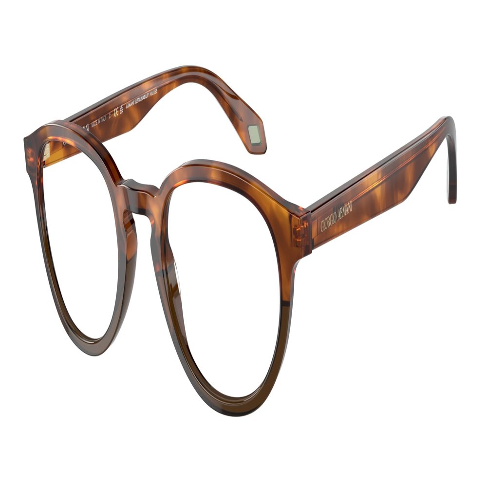 Eyeglasses Giorgio Armani AR 7248 5988 Havana Red/Opale Olive Green
