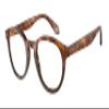 Eyeglasses Giorgio Armani AR 7248 5988 Havana Red/Opale Olive Green view 1