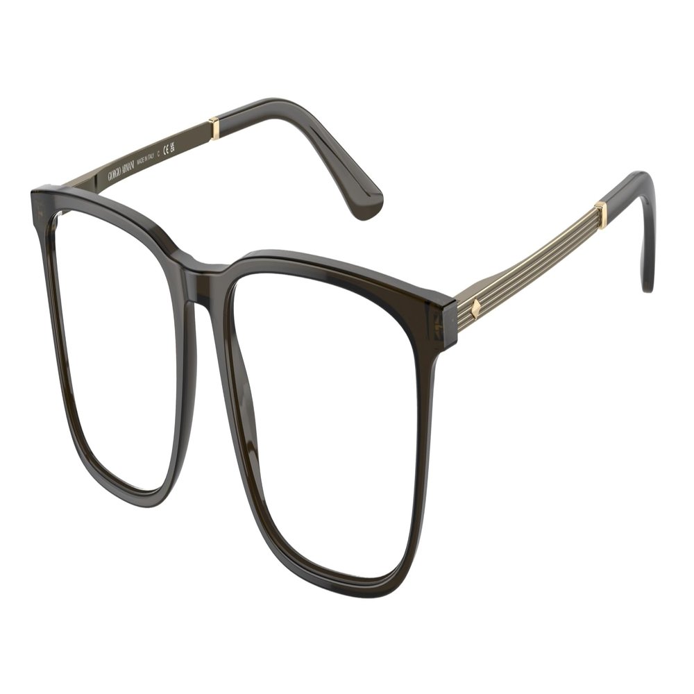 Eyeglasses Giorgio Armani AR 7249 5030 Transparent Olive Green