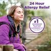 Amazon Basic Care Allergy Relief, 24 Hour, Fexofenadine Hydrochloride 180 mg, Non-Drowsy Antihistamine, Cool Mint Coated Tablets, 70 Count view 4