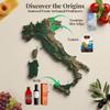Brava Guilia Gluten Free Dinner Gift Box and Dessert Kit With Organic Pasta, Olive Oil, Tomato Sauce and Cookies all made in Italy view 2