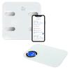 NextLevel Fit Pro White Smart Scale Combo: Body Fat and Calorie Food Scale for Accurate Health Tracking, Syncs with Fitness App, Compatible with Apple Health and Google Fit view 1