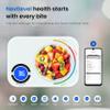 NextLevel Fit Pro White Smart Scale Combo: Body Fat and Calorie Food Scale for Accurate Health Tracking, Syncs with Fitness App, Compatible with Apple Health and Google Fit view 3